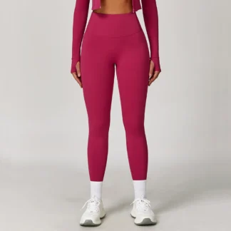 High Waist Yoga Leggings for Women – Butt Lifting, High-Stretch Gym Workout Pants | Breathable Impact Sports Leggings