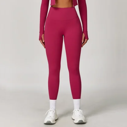 High Waist Yoga Leggings for Women – Butt Lifting, High-Stretch Gym Workout Pants | Breathable Impact Sports Leggings
