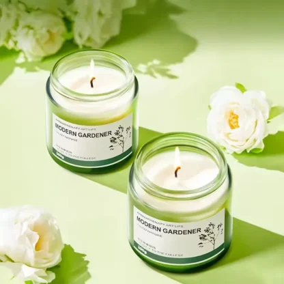 Tea Aroma Candle Gift – Long-Lasting Plant Soy Wax Fragrance for Home & Bedroom