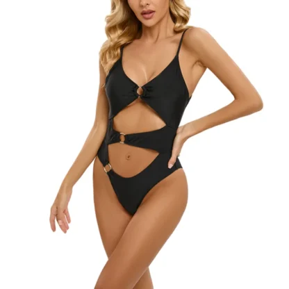 NADANBAO Sexy Backless One-Piece Swimsuit – Women’s Cutout Monokini Swimwear, Cross-Border Fashion Biquini - Image 10