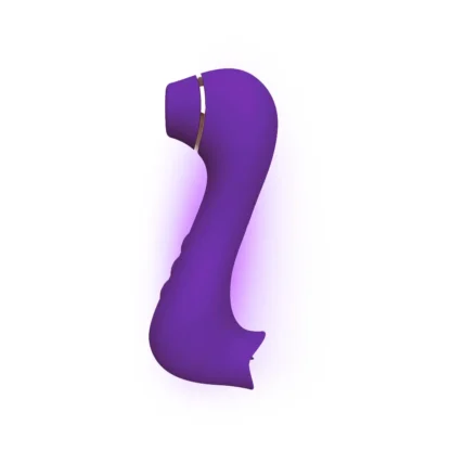 Double-Head Vibrator for Women – Sucking, Tongue-Licking & G-Spot Patting Dildo with Clitoral & Vaginal Stimulation – Rechargeable Intimate Toy for Solo or Couple Play - Image 9