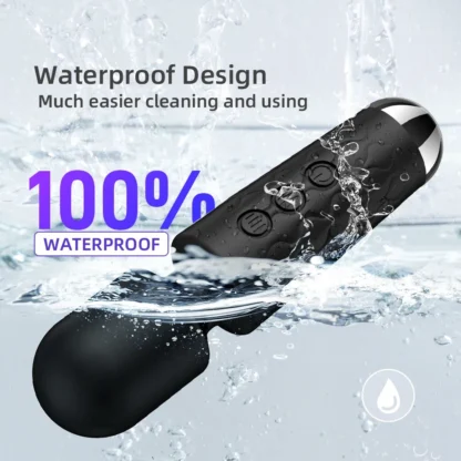 20-Speed Powerful AV Wand Vibrator for Women – G-Spot, Clitoral & Nipple Stimulator, Rechargeable Personal Massager for Female Pleasure - Image 5