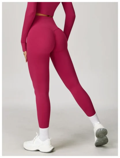 High Waist Yoga Leggings for Women – Butt Lifting, High-Stretch Gym Workout Pants | Breathable Impact Sports Leggings - Image 17