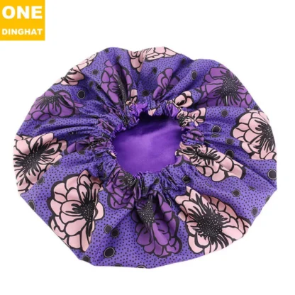 Omens Satin-Lined Night Sleeping Cap – Unisex Hair Care Nightcap for Women & Men, Breathable Sleep Hat - Image 12