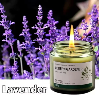 Tea Aroma Candle Gift – Long-Lasting Plant Soy Wax Fragrance for Home & Bedroom - Image 8