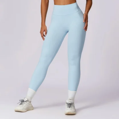 High Waist Yoga Leggings for Women – Butt Lifting, High-Stretch Gym Workout Pants | Breathable Impact Sports Leggings - Image 9