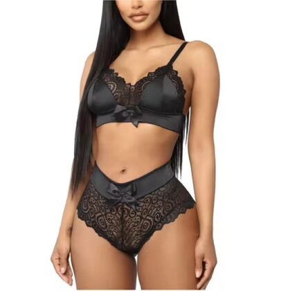 Elegant Seduction – Sexy Two-Piece Lingerie Set for Women - Image 4